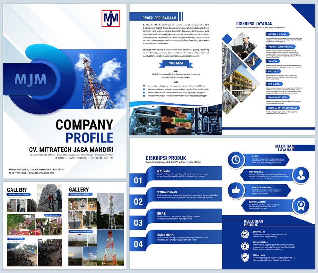 Jasa Pembuatan Company Profile Malang